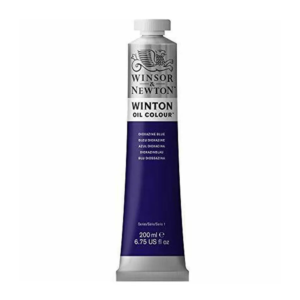 Winsor & Newton Winton Oil Color 200ml Dioxazine Blue S1