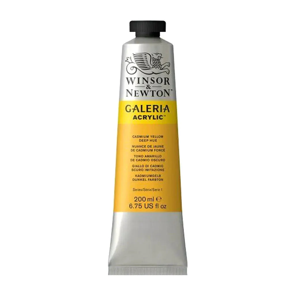Winsor & Newton Galeria Acrylic 200ml Cadmium Yellow Deep Hue S1