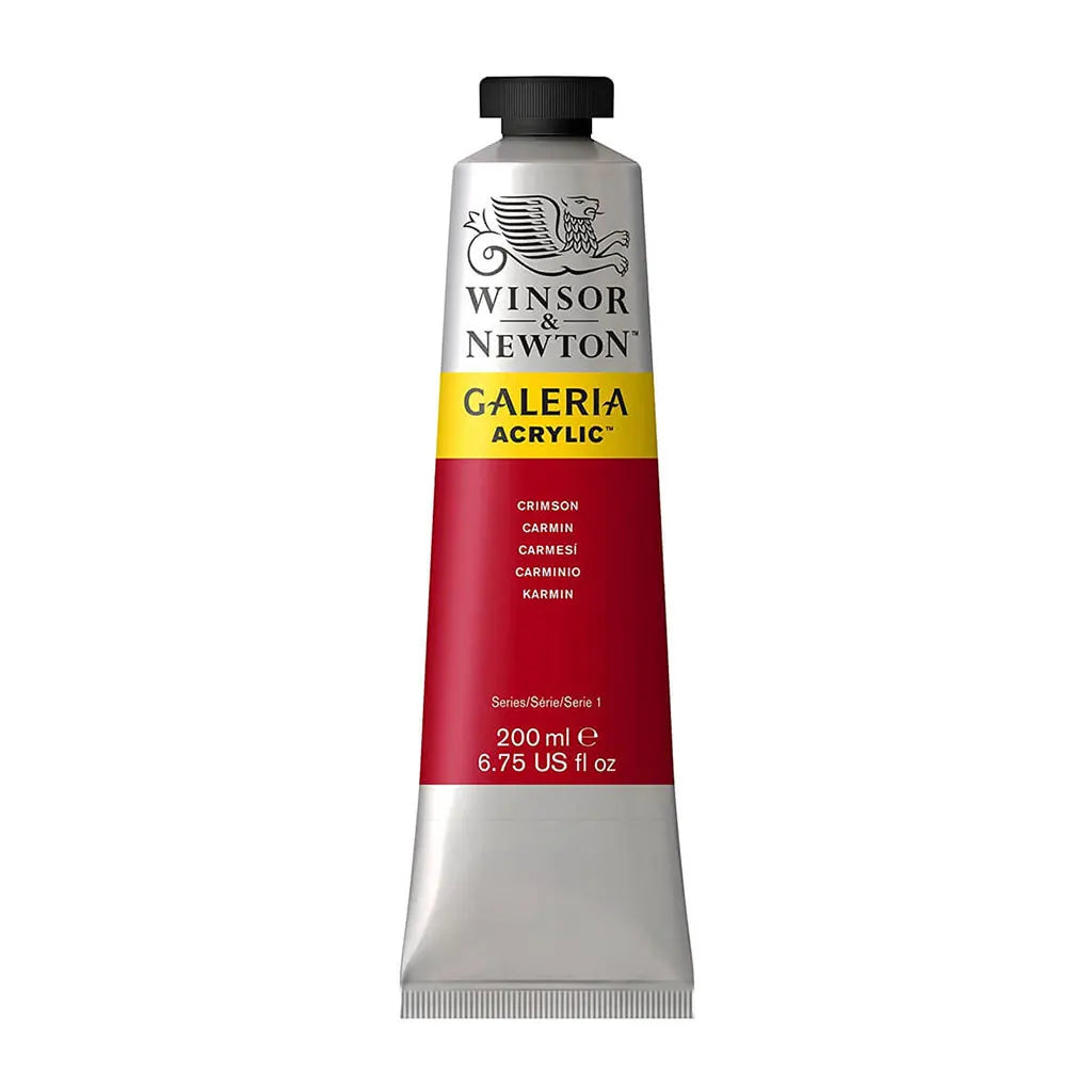 Winsor & Newton Galeria Acrylic 200ml Crimson S1