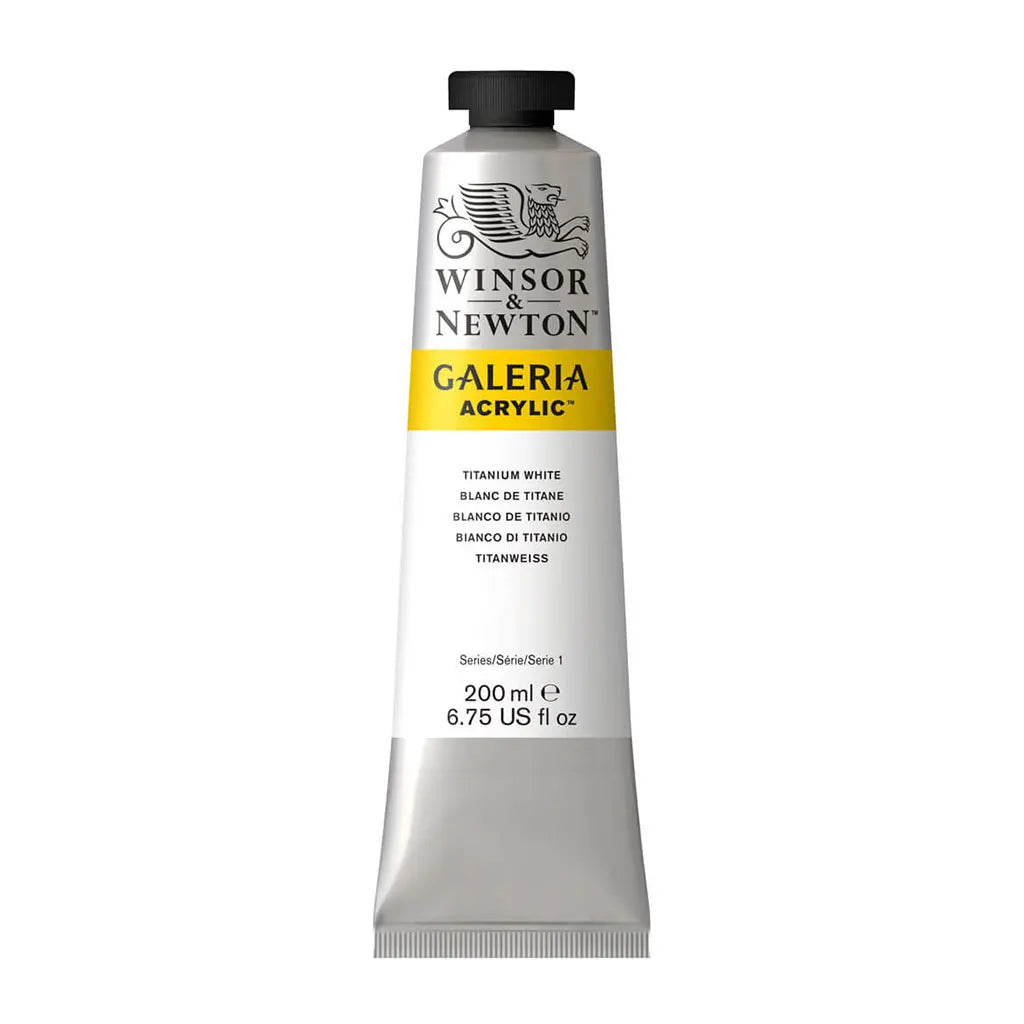 Winsor & Newton Galeria Acrylic 200ml Titanium White S1
