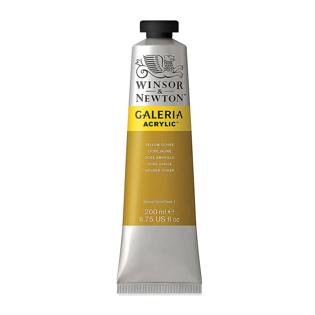 Winsor & Newton Galeria Acrylic 200ml Yellow Ochre S1