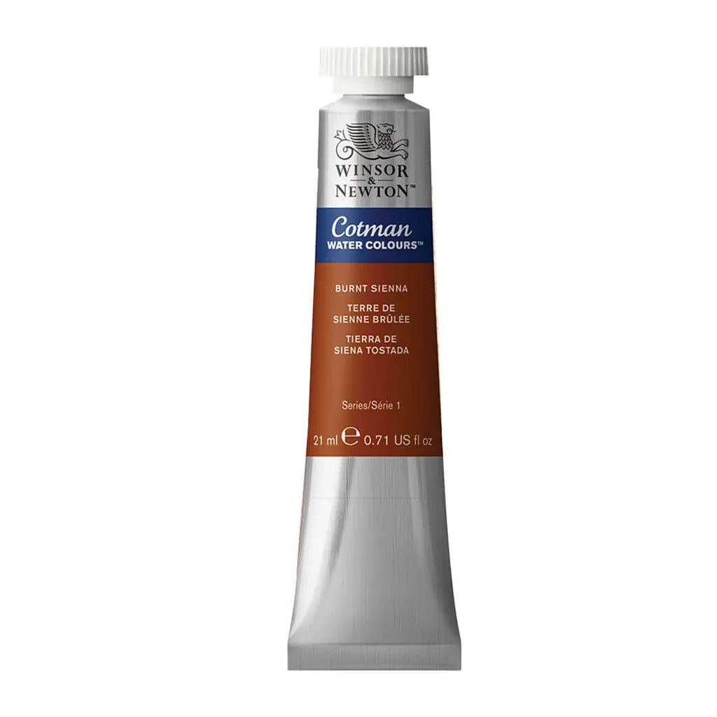 Winsor & Newton Cotman Watercolour 21ml Burnt Sienna S1