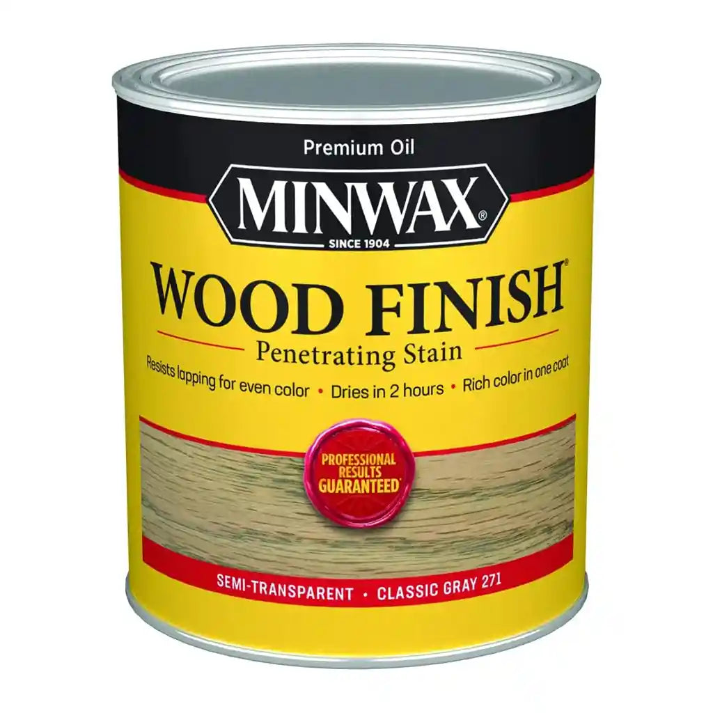 Finish Wood 1 Quart Classic Gray