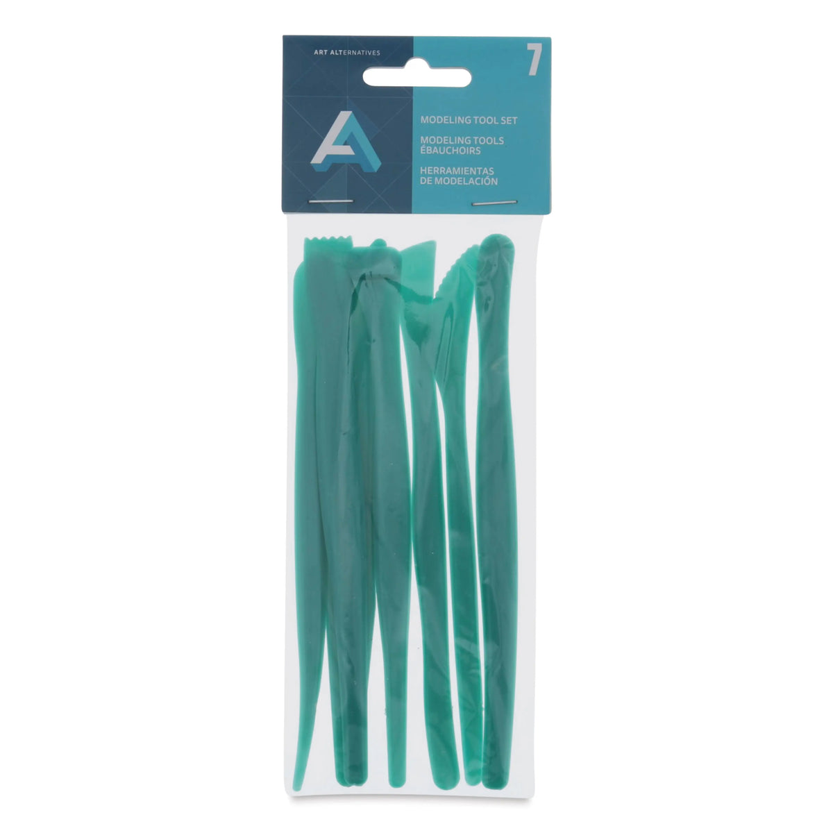 Plastic Modeling Tools 6in Set of 7