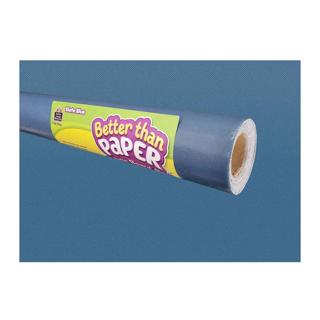 Better Than Paper Bulletin Board Roll 4ft x 12ft Slate Blue
