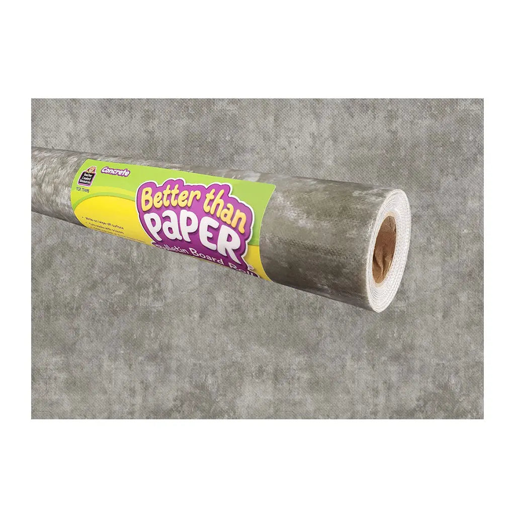 Better Than Paper Bulletin Board Roll 4ft x 12ft Concrete