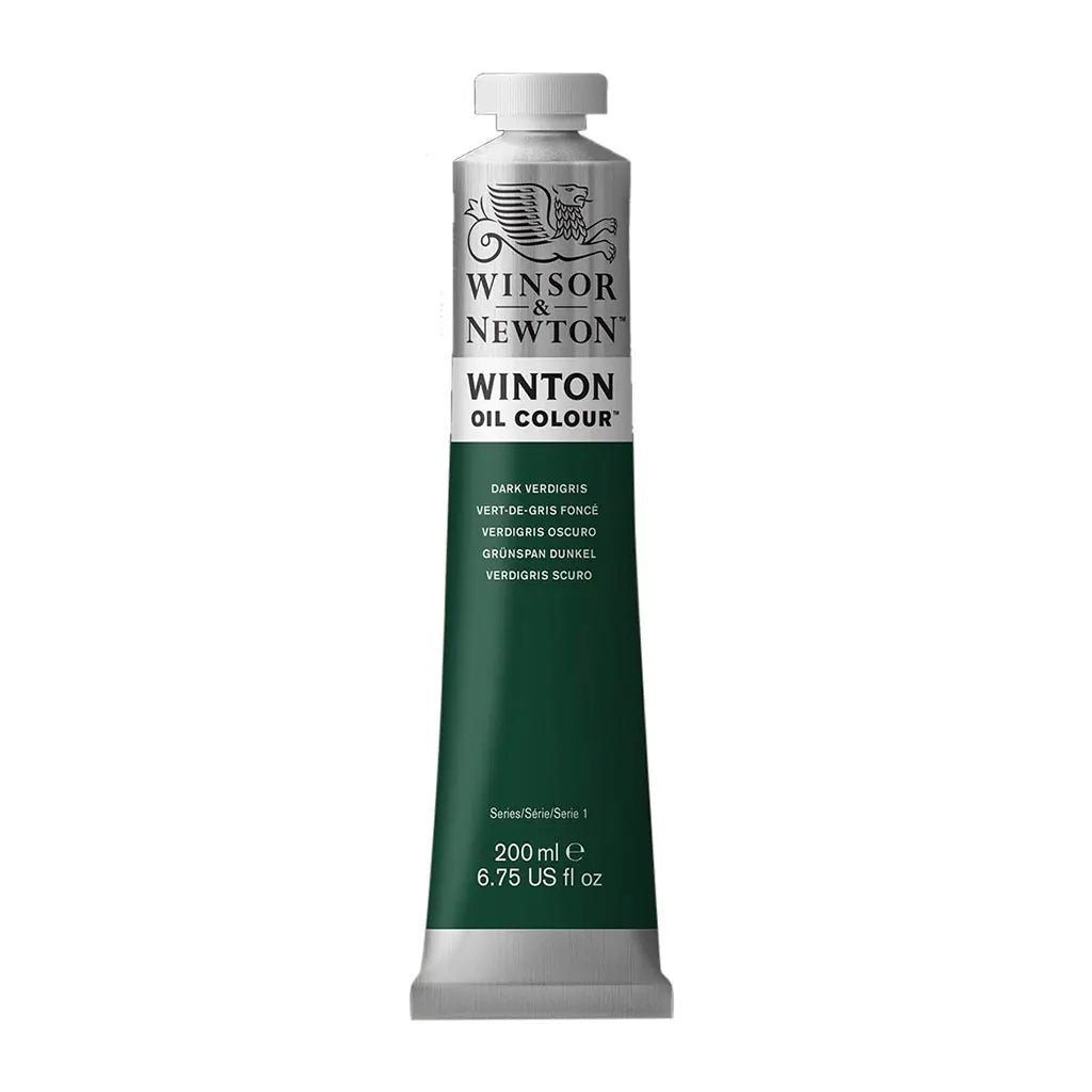 Winsor & Newton Winton Oil Color 200ml Dark Verdigris S1