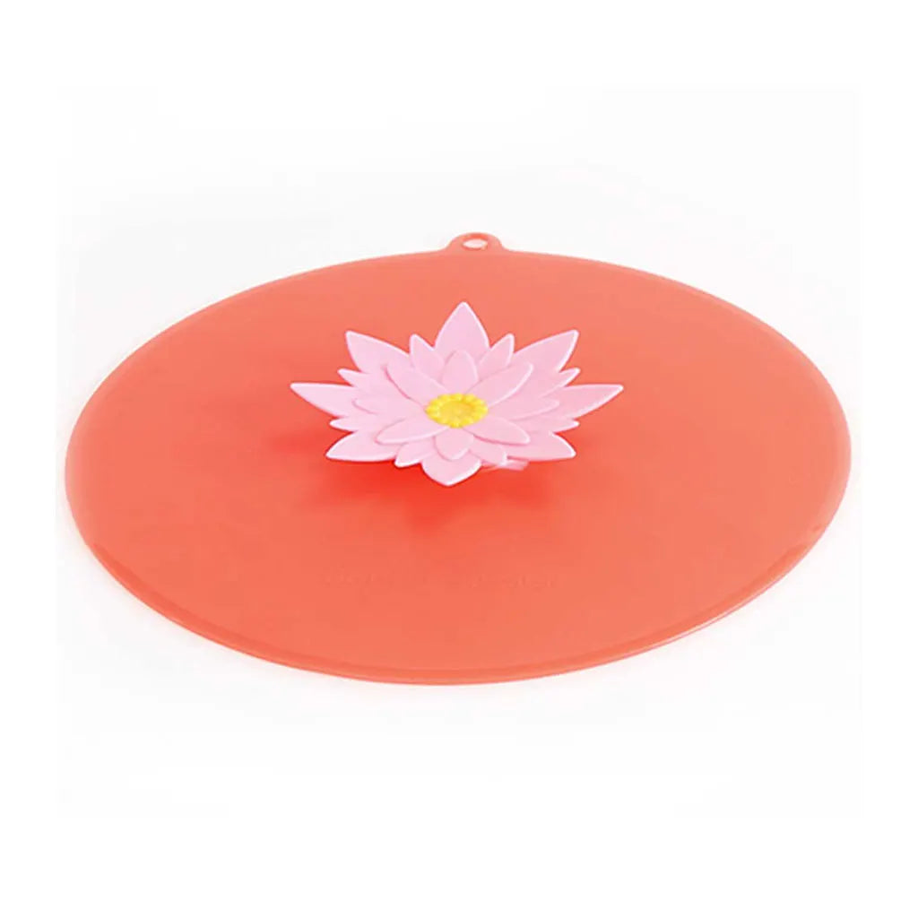 Natural Design Silicone Water Lily Lid 11in
