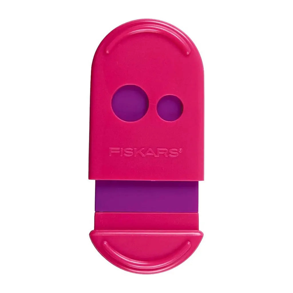 Fiskars Squeeze Sharpener Pink