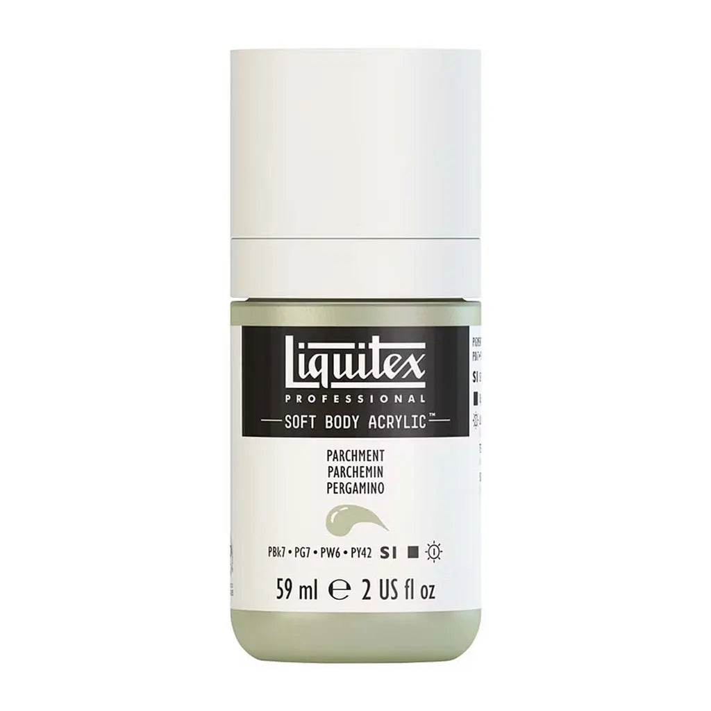 Liquitex Professional Soft Body Acrylic 59ml (2oz) Bottle Parchment S1