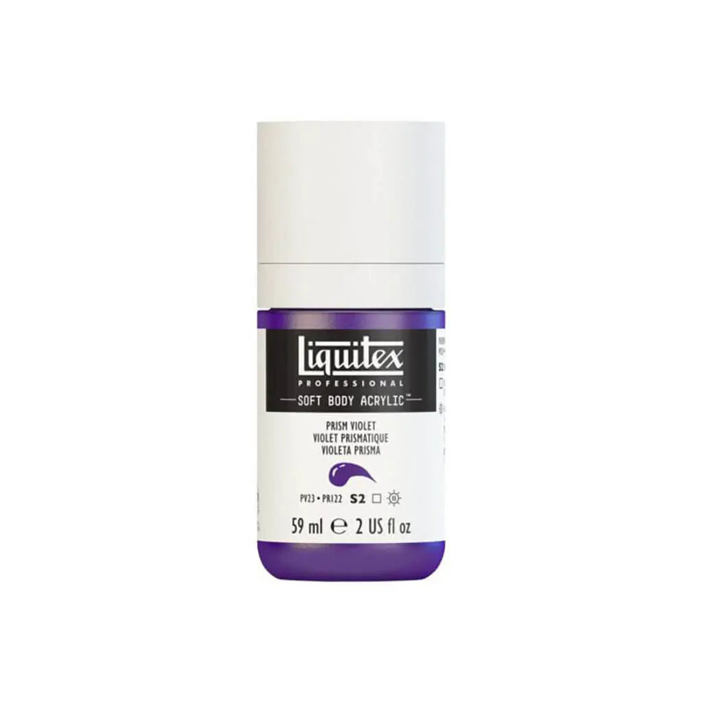 Liquitex Professional Soft Body Acrylic 59ml (2oz) Bottle Prism Violet S2