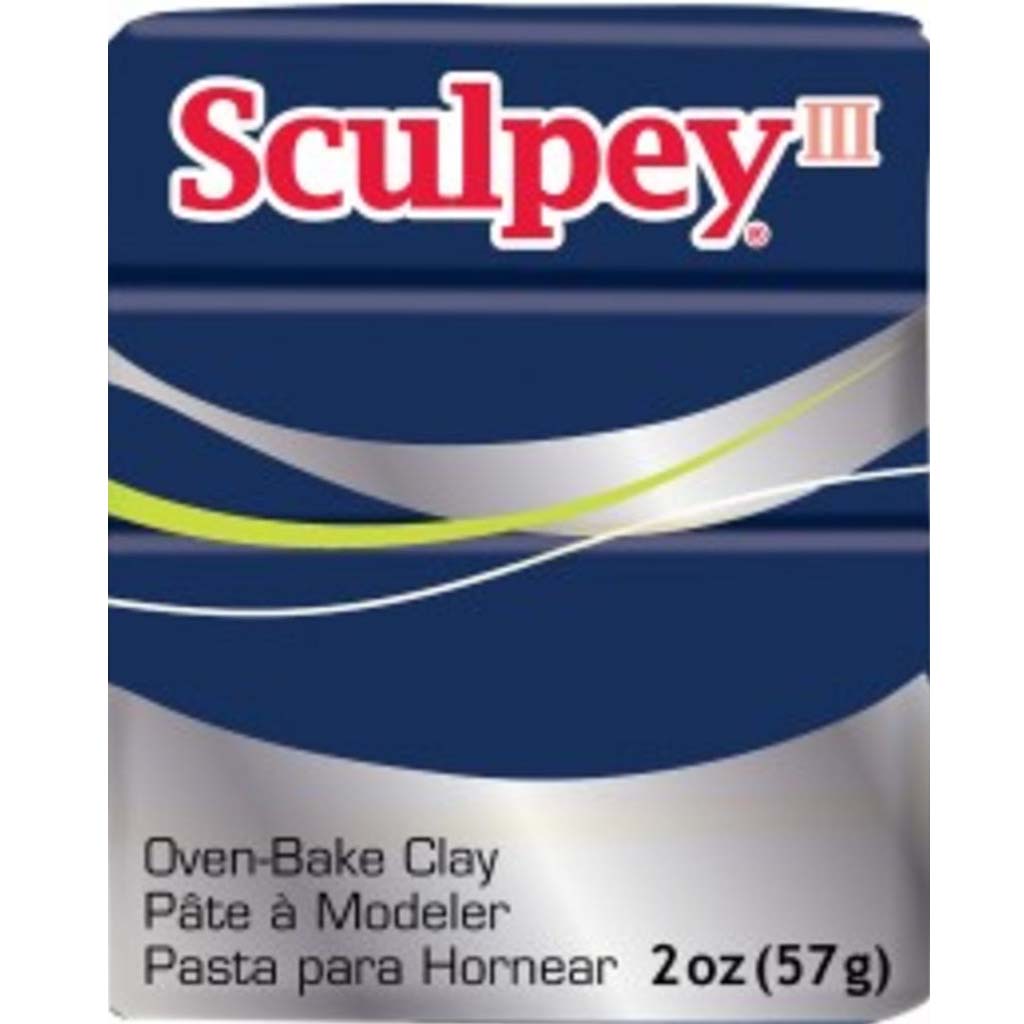 Sculpey Polymer Oven Bake Clay 2oz, Navy Pearl