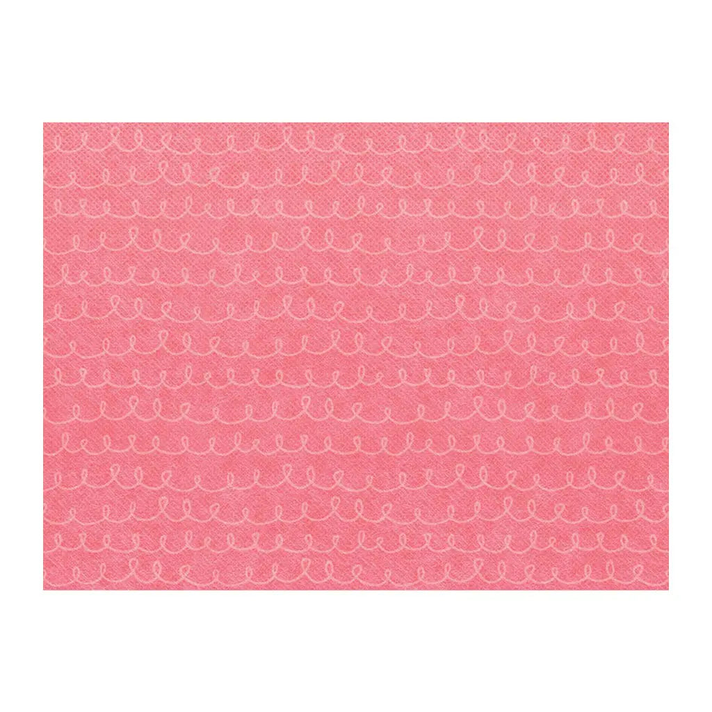 Better Than Paper Bulletin Board Roll 18in x 12ft Fun Size Coral Pink Loop-De-Loop