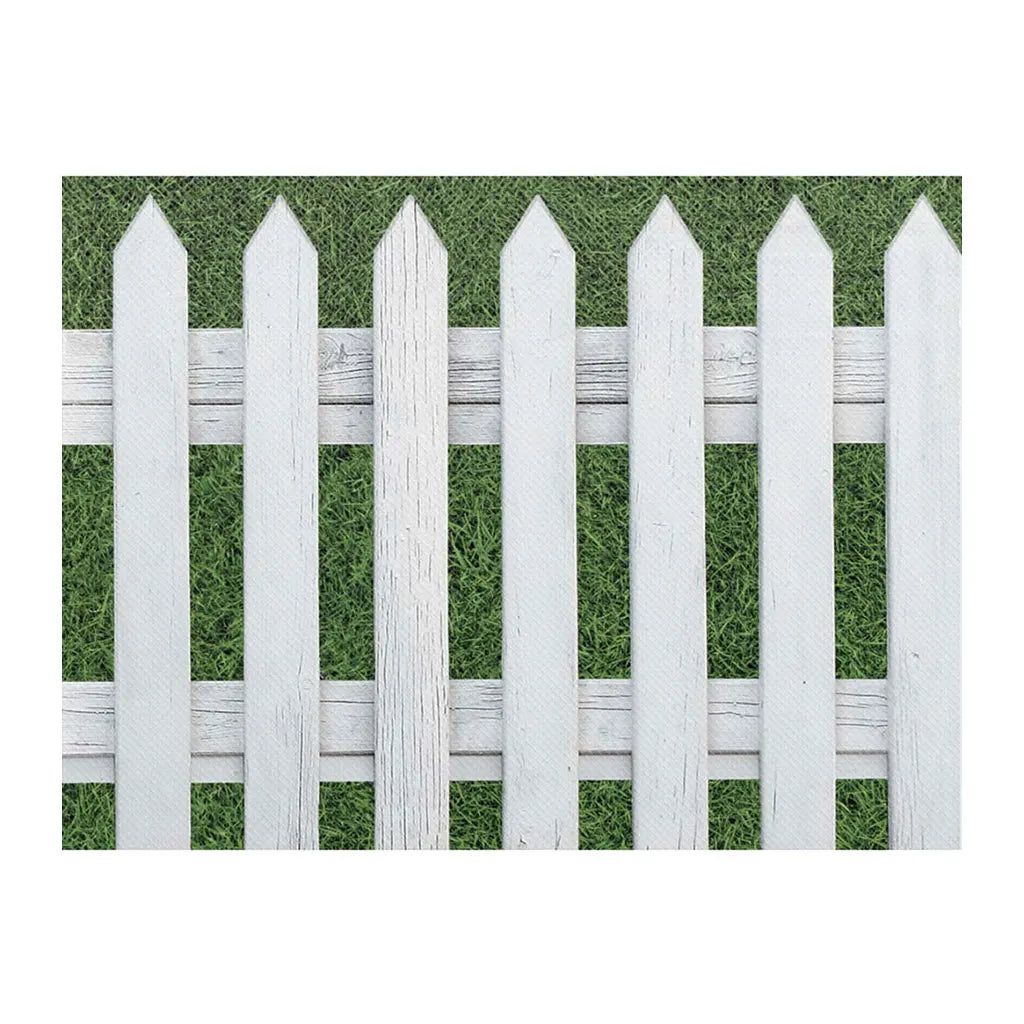 Better Than Paper Bulletin Board Roll 18in x 12ft Fun Size White Picket Fence