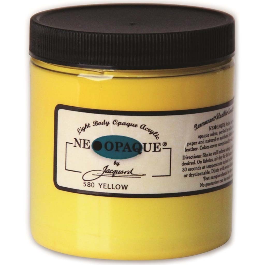 Jacquard Neopaque Acrylics Yellow, 8oz