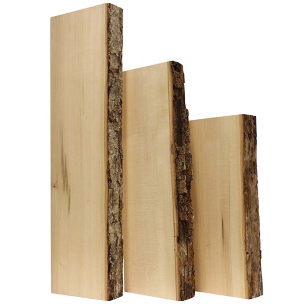 Bark Edge Board, 17in L x 6in W x 1.6in D