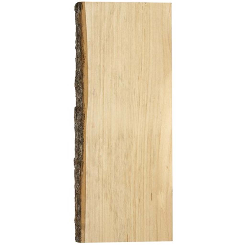 Basswood Bark Edge Plank, 5in x 18in