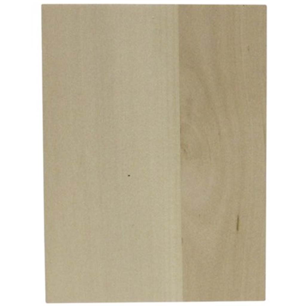 Rectangle Basswood Panel Small, 6in x 8in