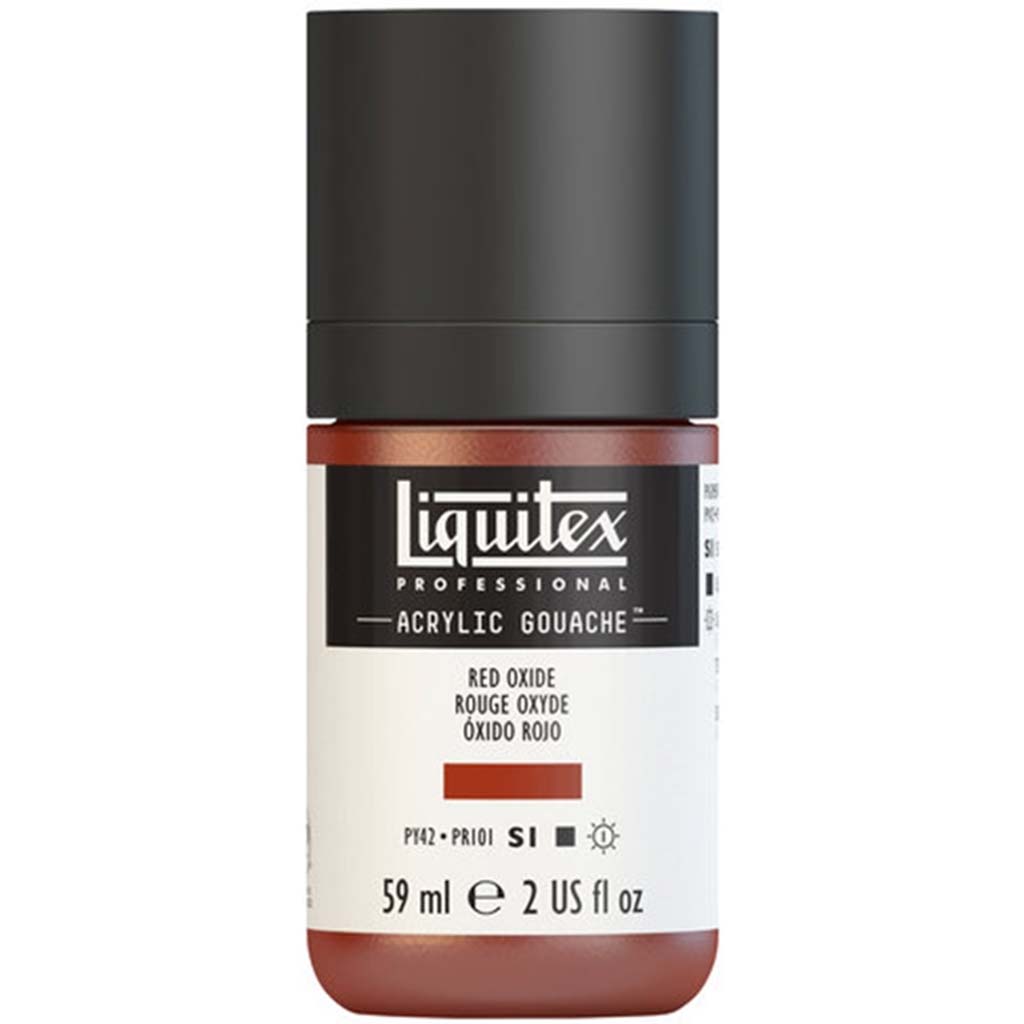 Liquitex Professional Acrylic Gouache 59ml (2oz) Bottle Red Oxide S1