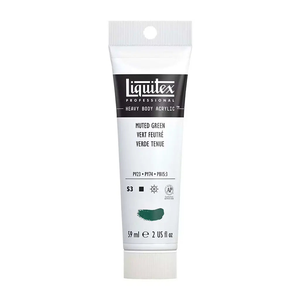 Liquitex Professional Heavy Body Acrylics Muted Green 59ml (2oz) S3
