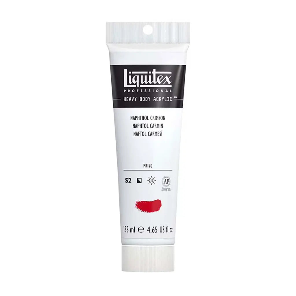 Liquitex Professional Heavy Body Acrylic 138ml (4.65oz) Naphthol Crimson S2