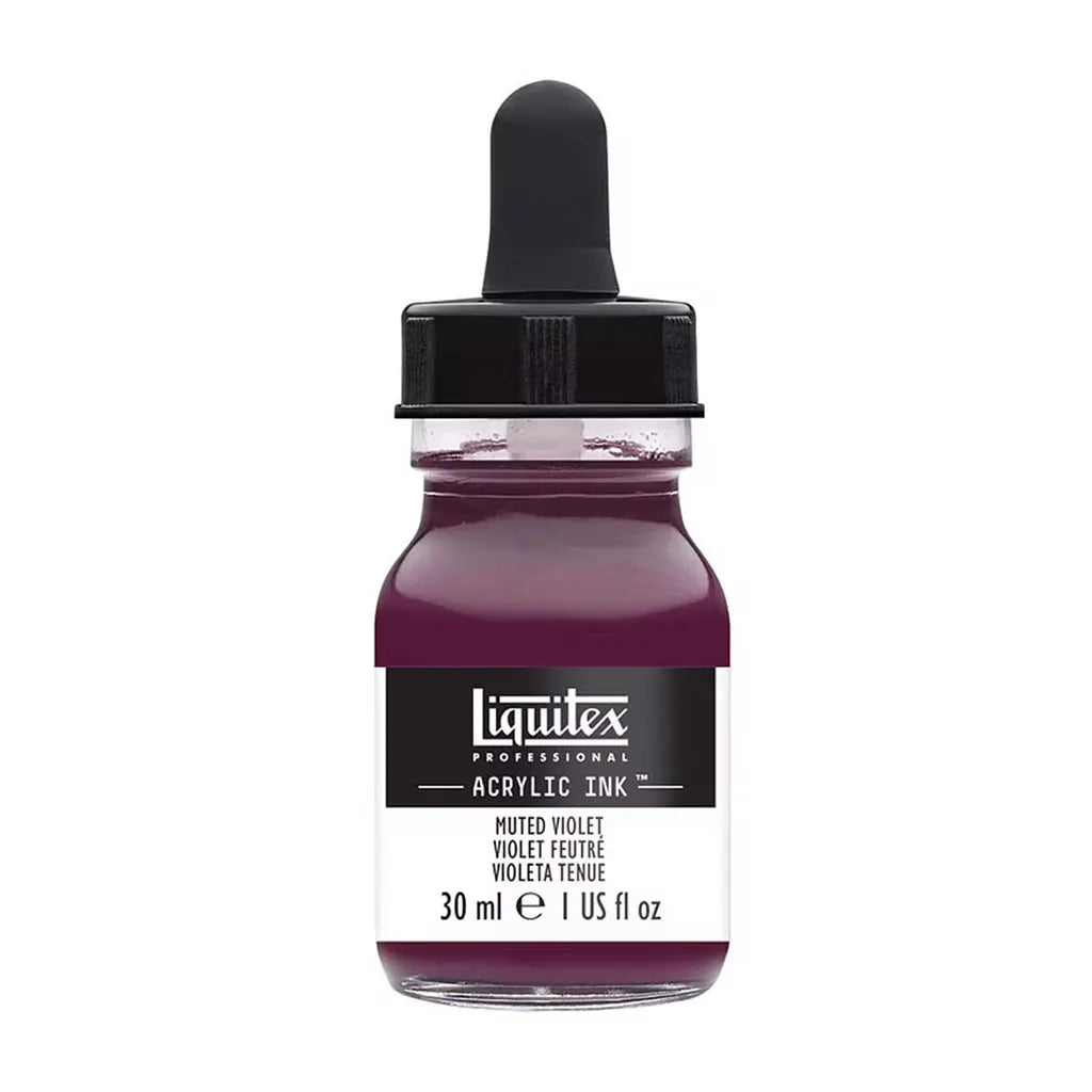 Liquitex Professional Acrylic Ink 1oz Bottle Muted Violet