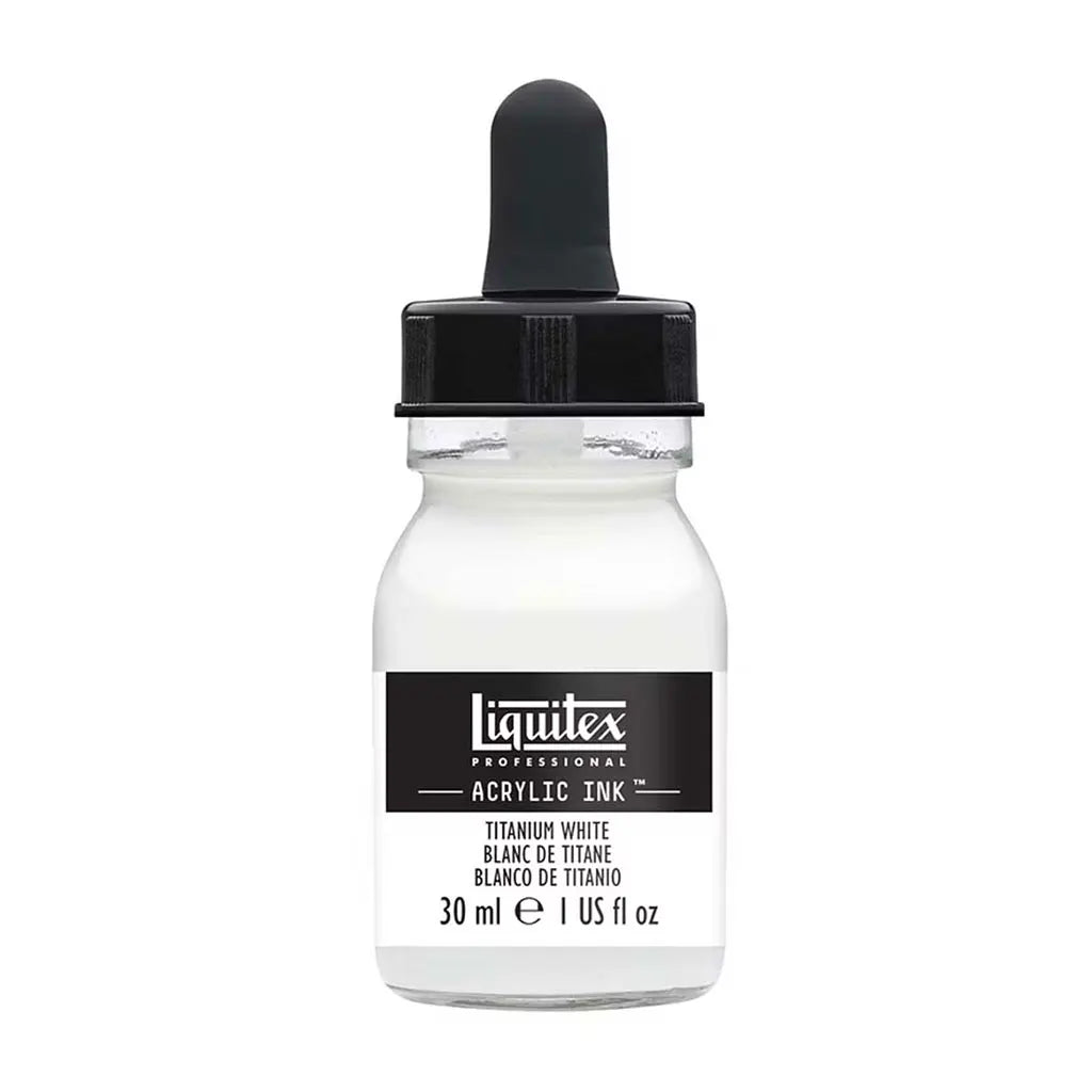 Liquitex Professional Acrylic Ink 1oz Bottle Titanium White
