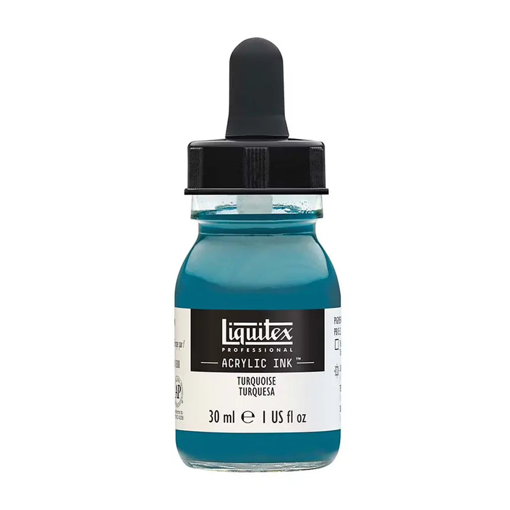 Liquitex Professional Acrylic Ink 1oz Bottle Turquoise