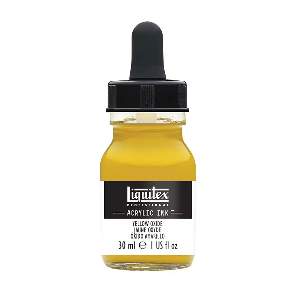 Liquitex Professional Acrylic Ink 1oz Bottle Yellow Oxide