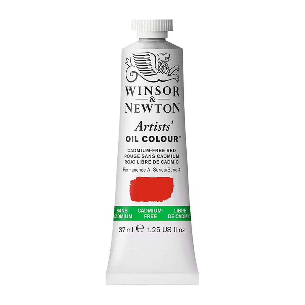 Winsor & Newton Artists Oil Colour 37ml Cadmium Free Red S4
