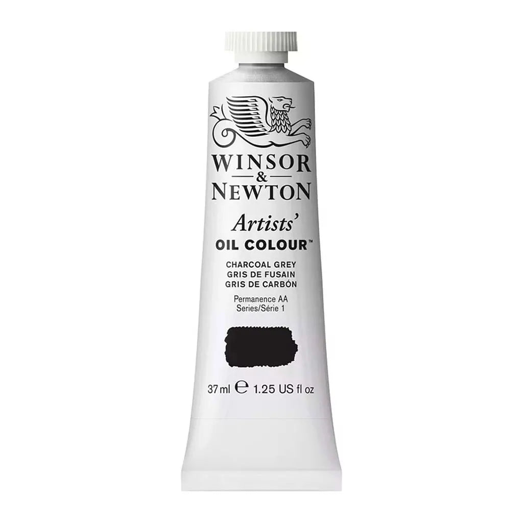 Winsor &amp; Newton Artists Oil Colour 37ml Charcoal Grey S1