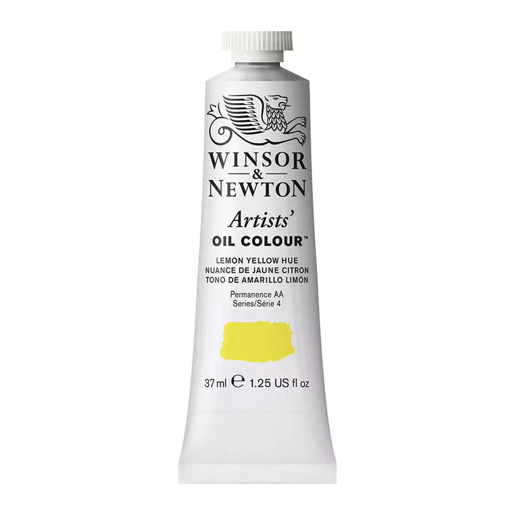 Winsor & Newton Artists Oil Colour 37ml Lemon Yellow Hue S4