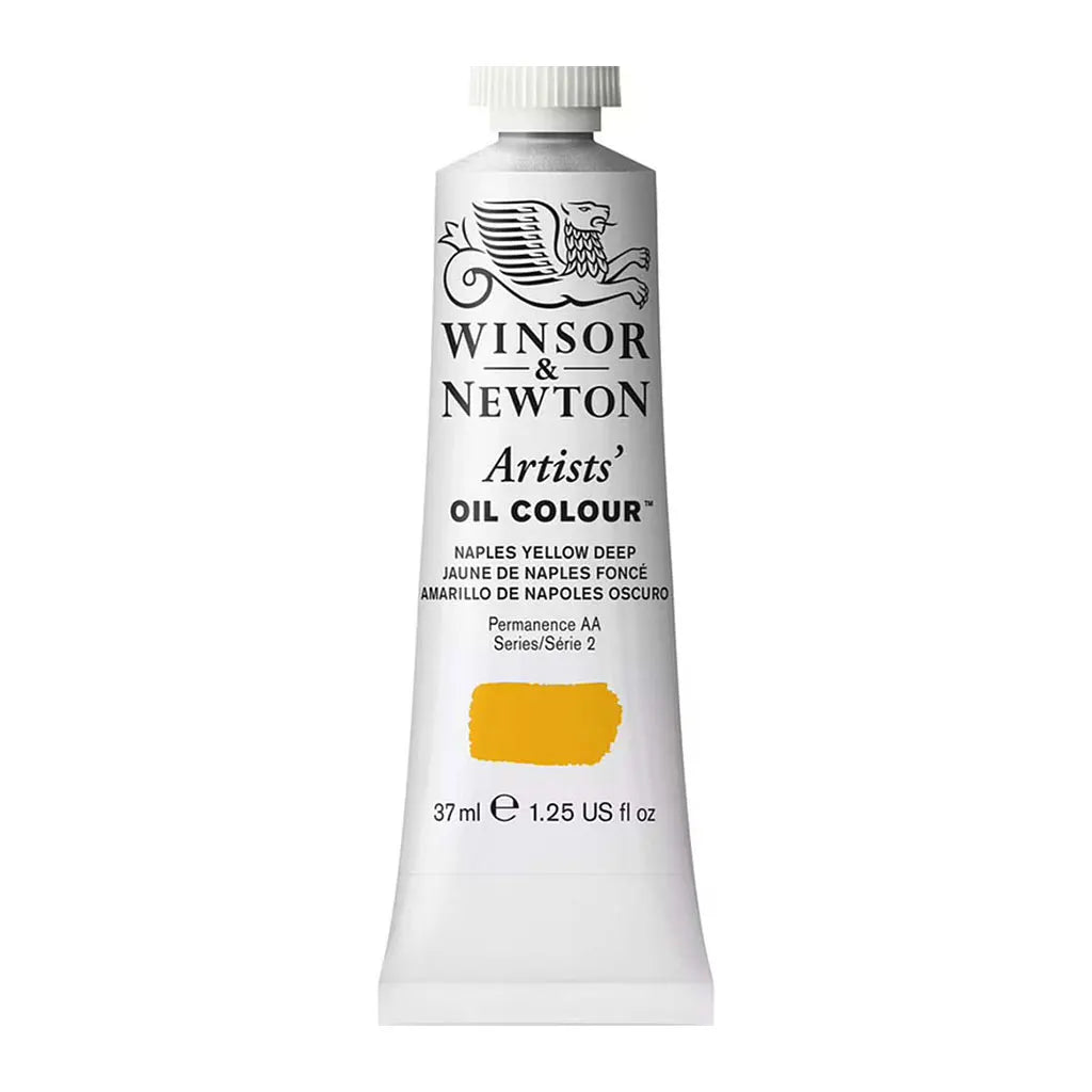 Winsor &amp; Newton Artists Oil Colour 37ml Naples Yellow Deep S2