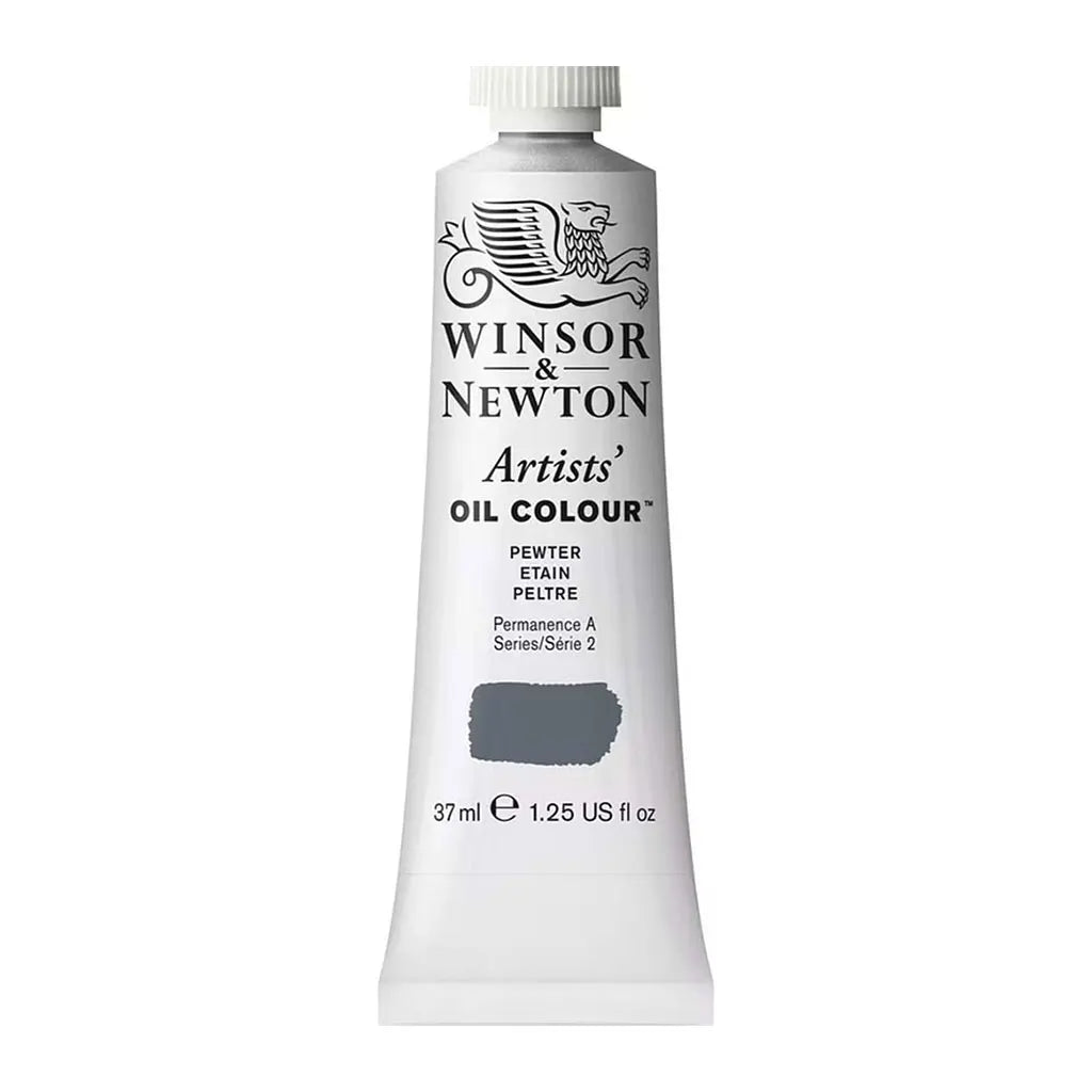 Winsor & Newton Artists Oil Colour 37ml Pewter S2