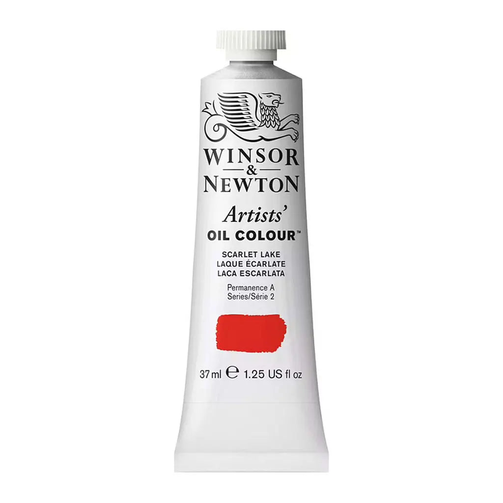 Winsor & Newton Artists Oil Colour 37ml Scarlet Lake S2