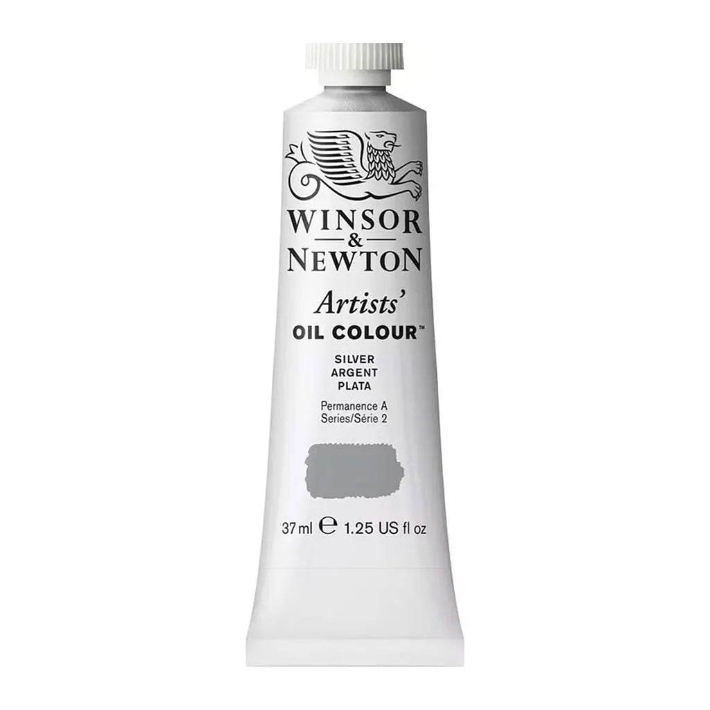 Winsor & Newton Artists Oil Colour 37ml Silver S2