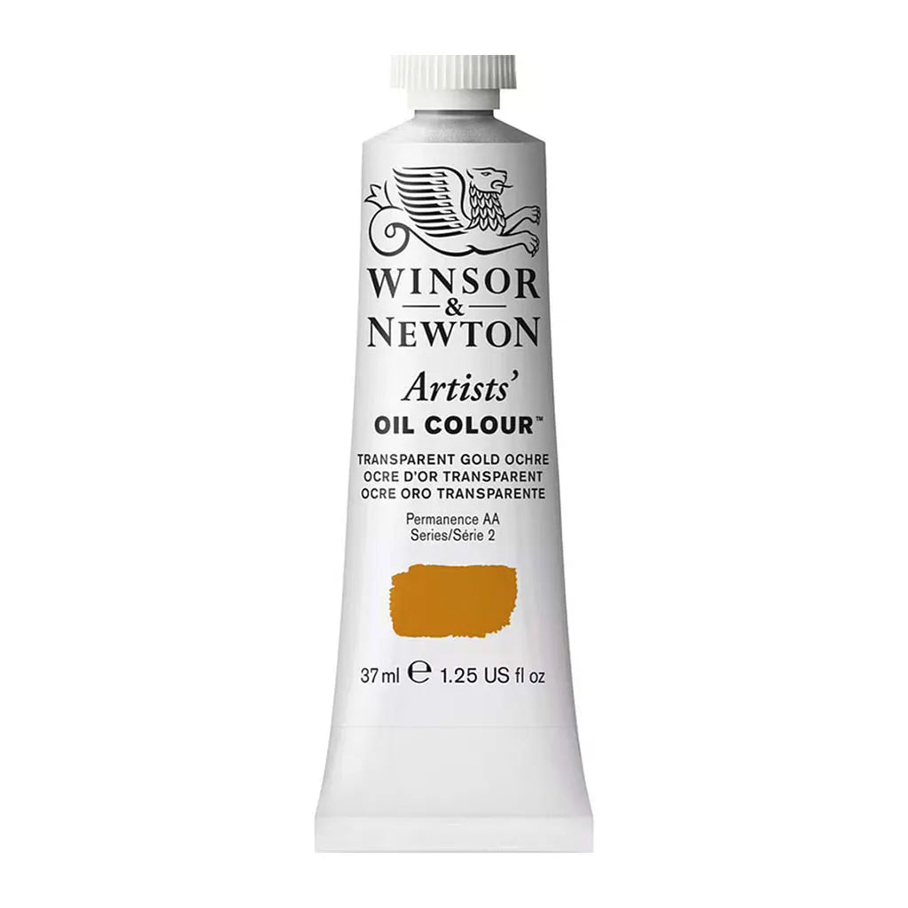 Winsor & Newton Artists Oil Colour 37ml Transparent Gold Ochre S2