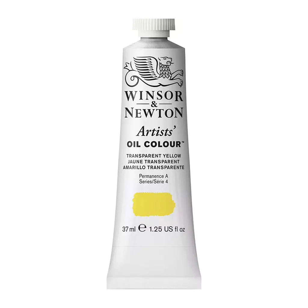 Winsor & Newton Artists Oil Colour 37ml Transparent Yellow S4