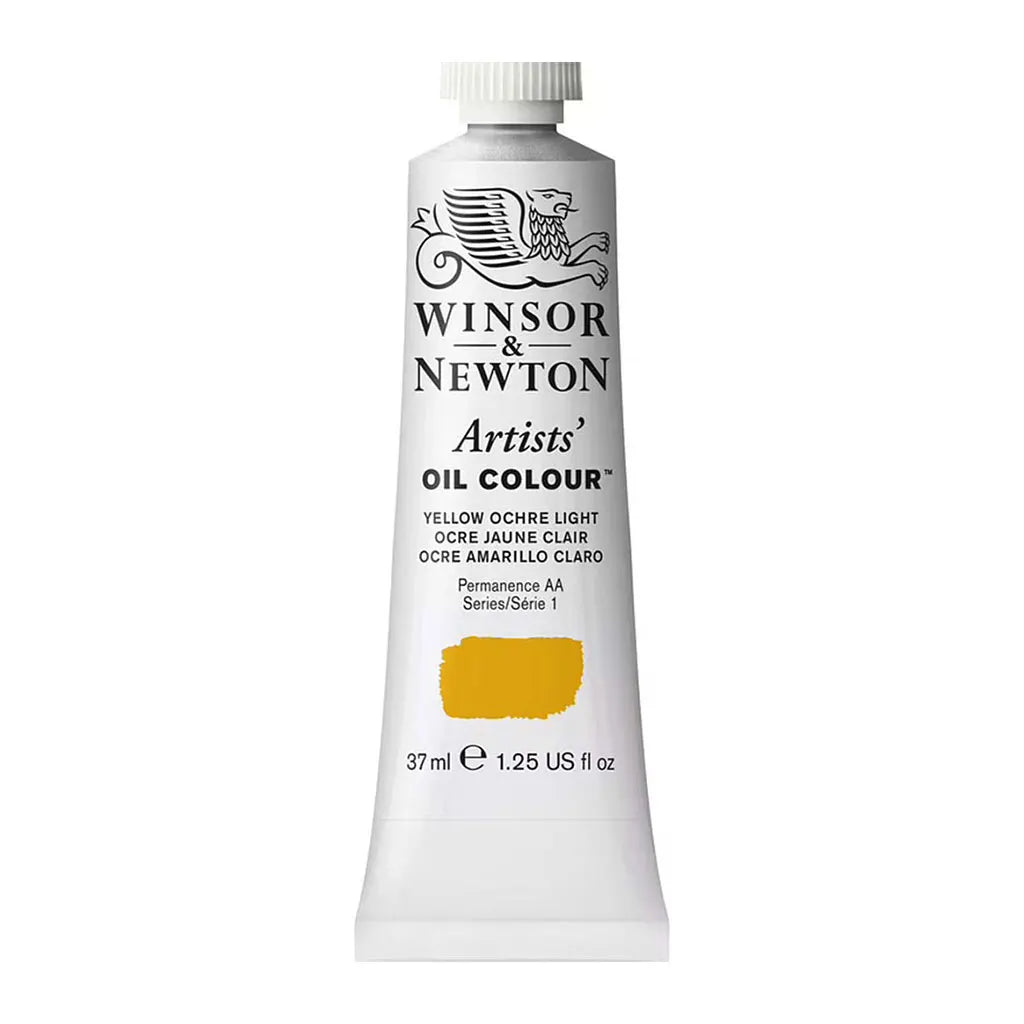 Winsor & Newton Artists Oil Colour 37ml Yellow Ochre Light S1