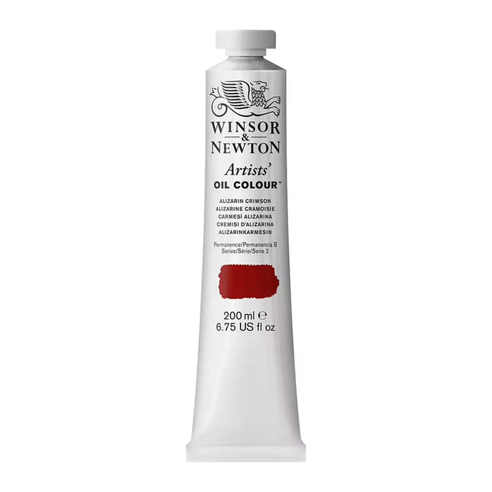 Winsor & Newton Artists Oil Colour 200ml Alizarin Crimson S2