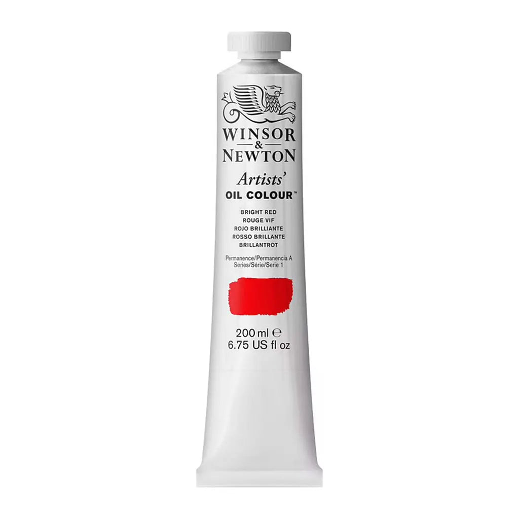 Winsor & Newton Artists Oil Colour 200ml Bright Red S1