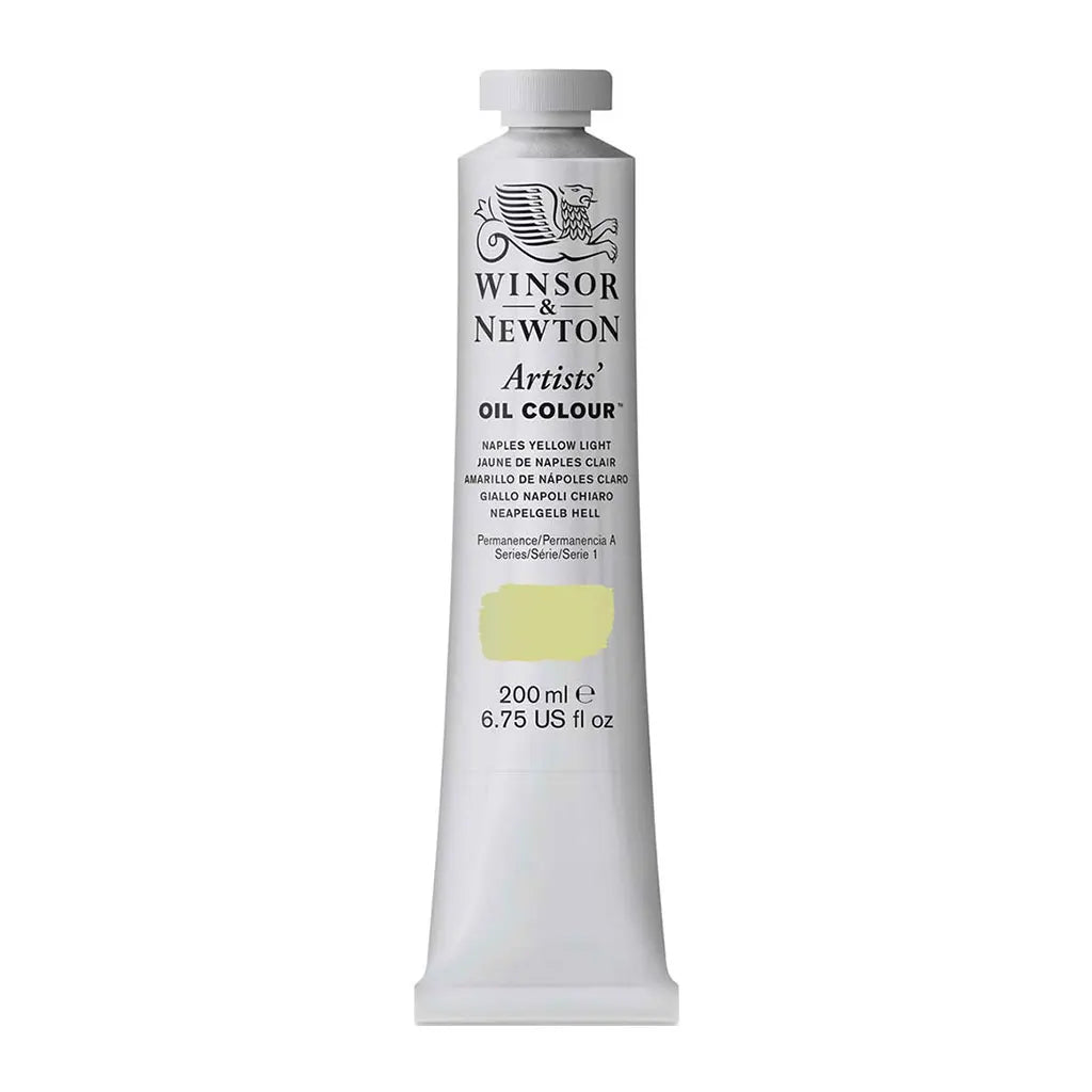 Winsor & Newton Artists Oil Colour 200ml Naples Yellow Light S1