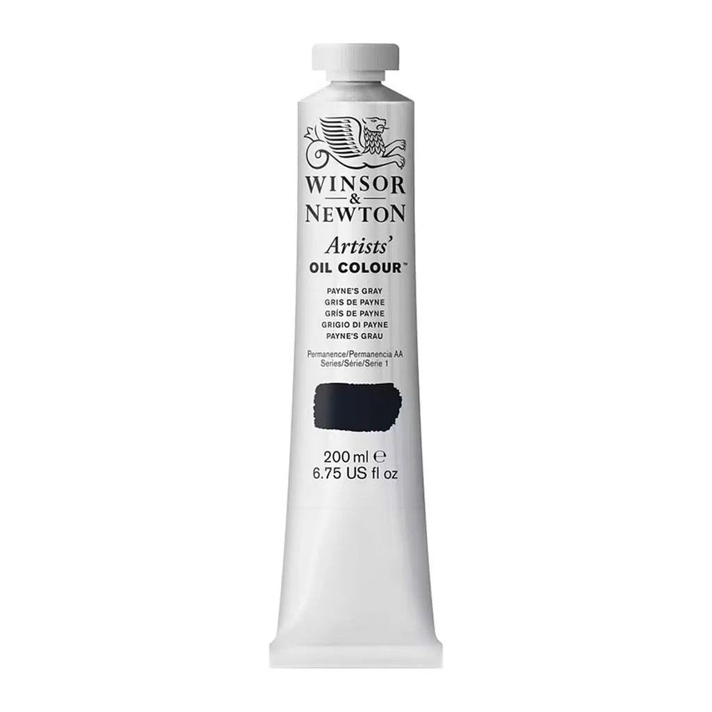 Winsor & Newton Artists Oil Colour 200ml Paynes Gray S1