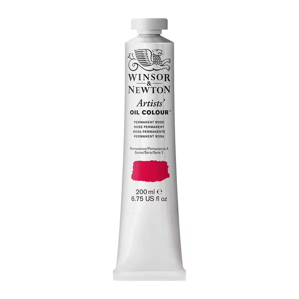 Winsor & Newton Artists Oil Colour 200ml Permanent Rose Quinacridone S2