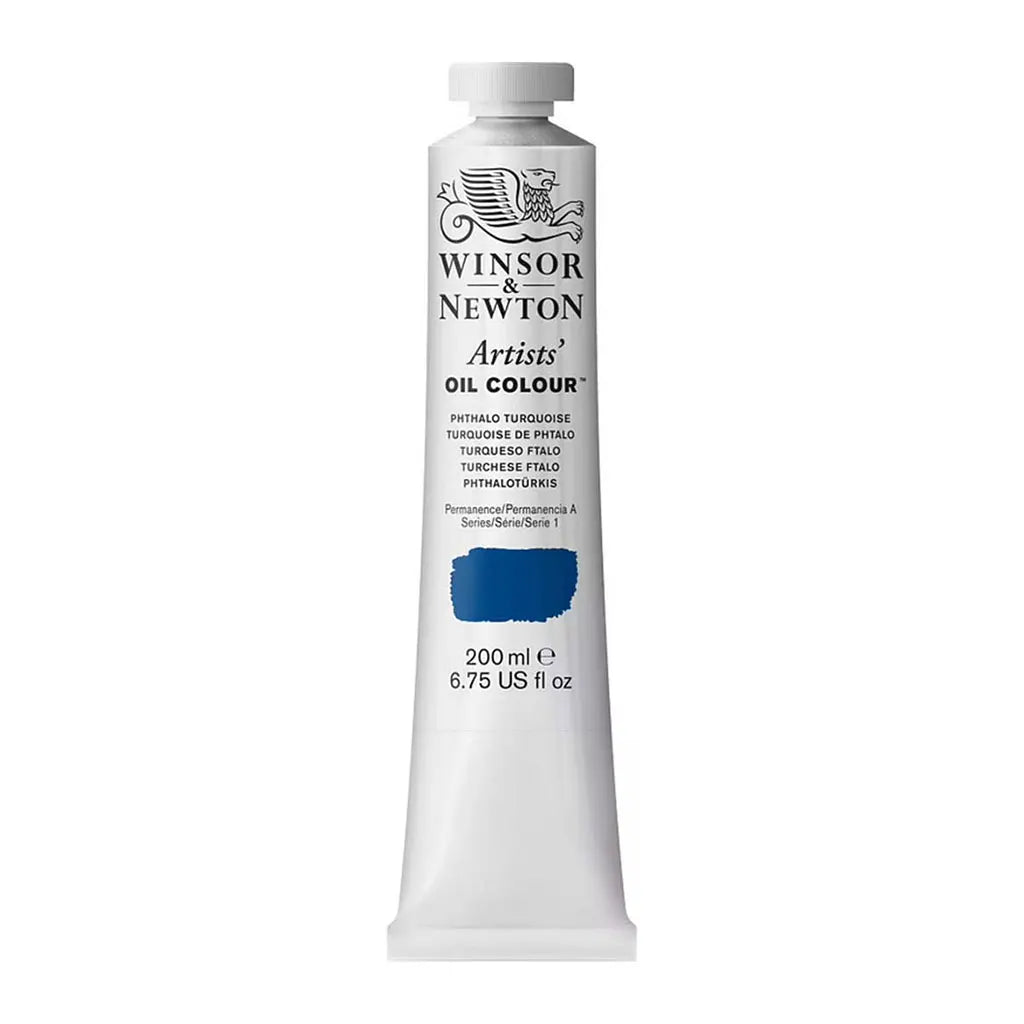 Winsor & Newton Artists Oil Colour 200ml Phthalo Turquoise S1