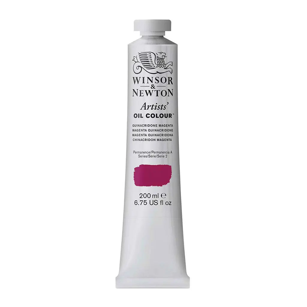 Winsor & Newton Artists Oil Colour 200ml Quinacridone Magenta S2