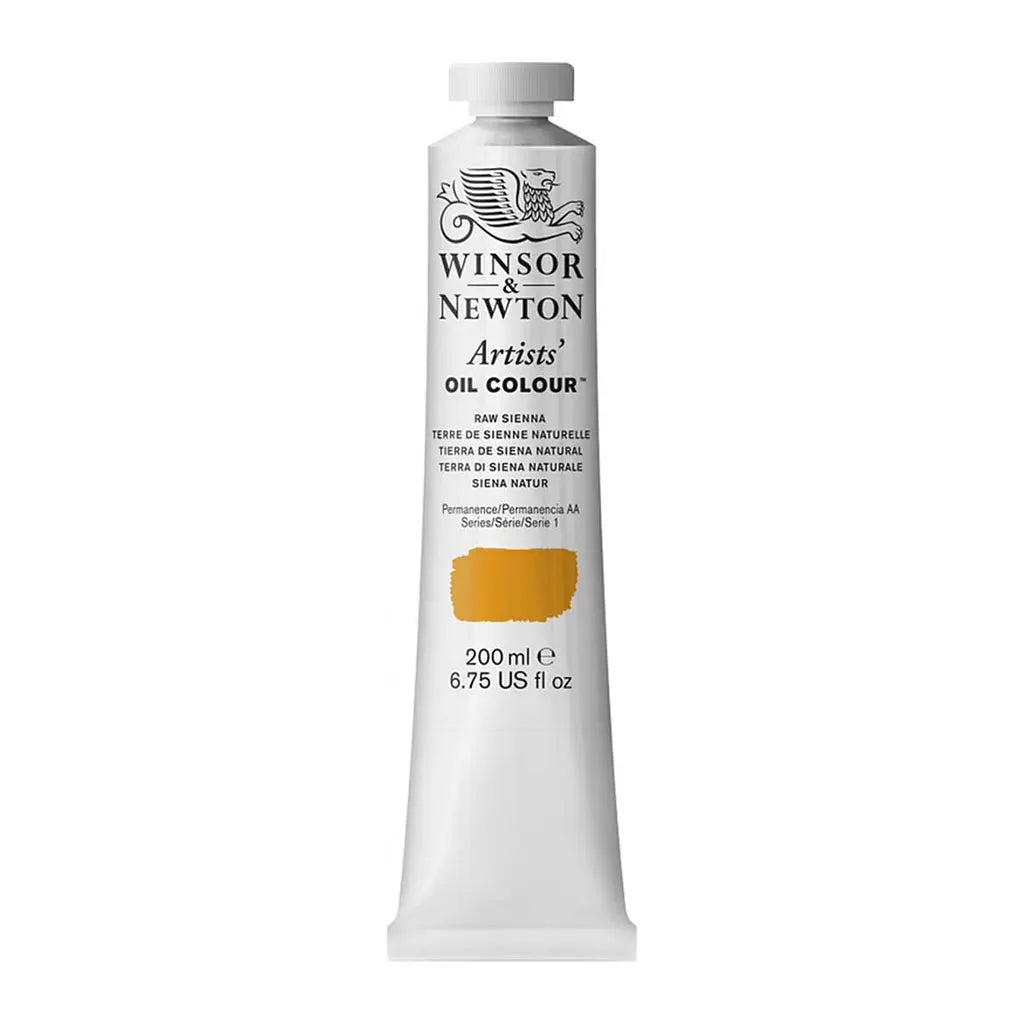 Winsor & Newton Artists Oil Colour 200ml Raw Sienna S1