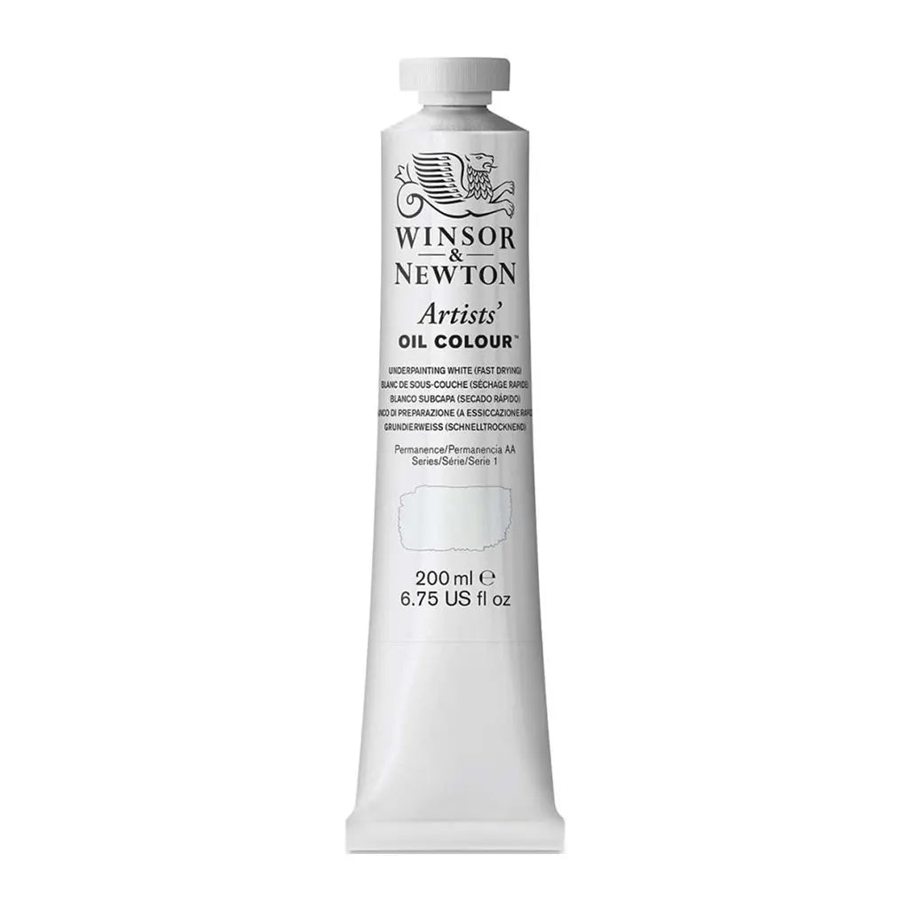 Winsor & Newton Artists Oil Colour 200ml Underpainting White S1