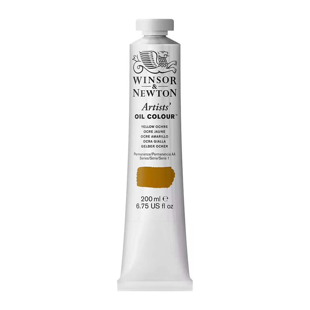 Winsor & Newton Artists Oil Colour 200ml Yellow Ochre S1