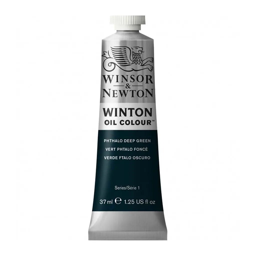Winsor &amp; Newton Winton Oil Color 37ml Phthalo Deep Green S1